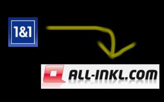 2 Logos der Provider 1und1 und all-inkl.com