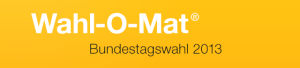 "Logo" vom Wahl-o-Mat zur Bundestagswahl 2013