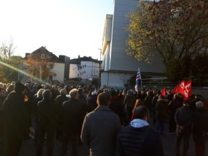 Gedenkveranstaltung anlässlich des 81. Jahrestags der Zerstörung der Synagogen in Deutschland in Siegen
